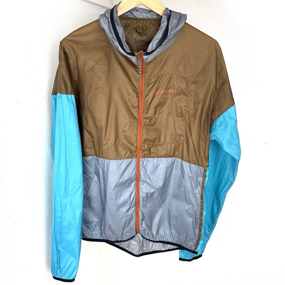 Cotopaxi Teca Windbreaker Jacket Unisex Mens Size M Wm L Packable Nylon Full Zip